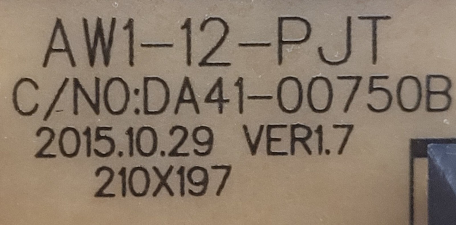 Genuine Refrigerator Samsung Circuit Board Part#DA9402663D