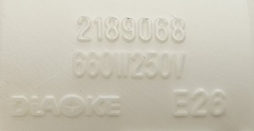 Genuine Refrigerator Frigidaire Light Socket Part#2189068