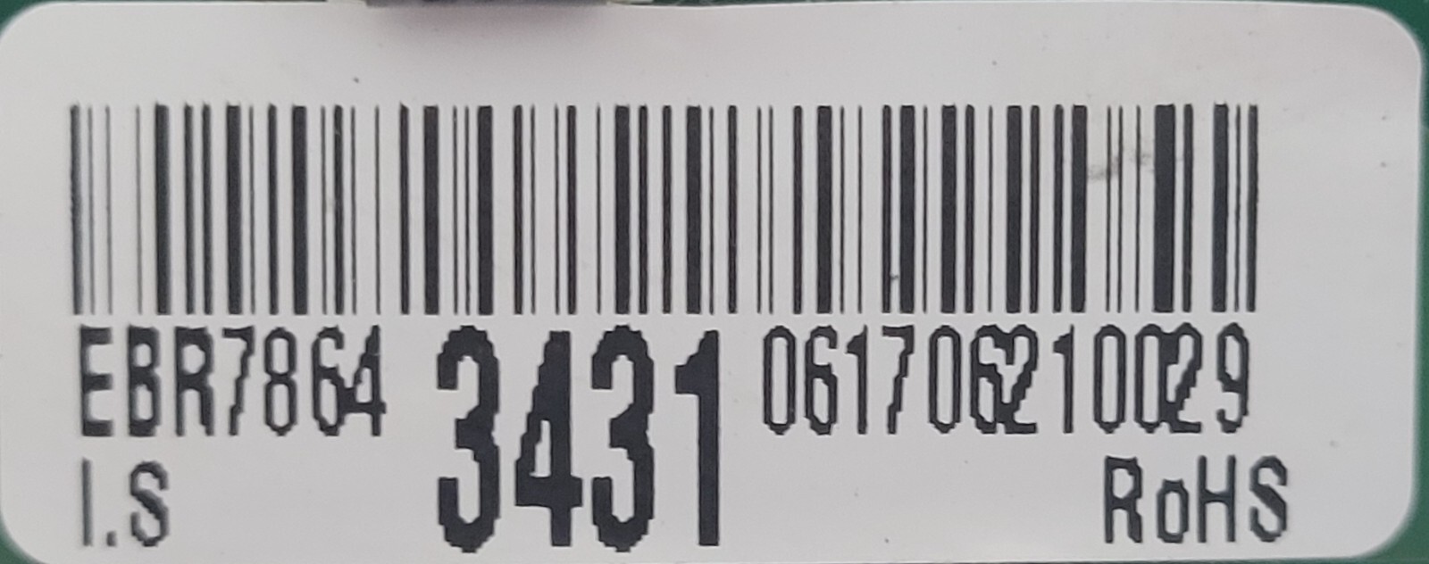 Genuine Refrigerator LG Circuit Board Part#EBR78643431