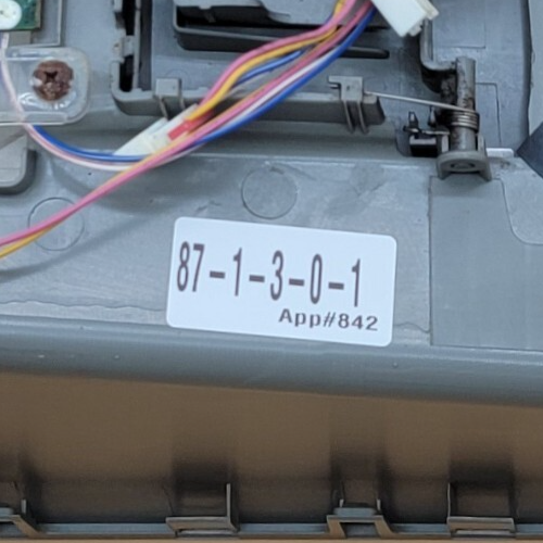 Genuine Refrigerator LG Dispenser Panel Part#MCK665428