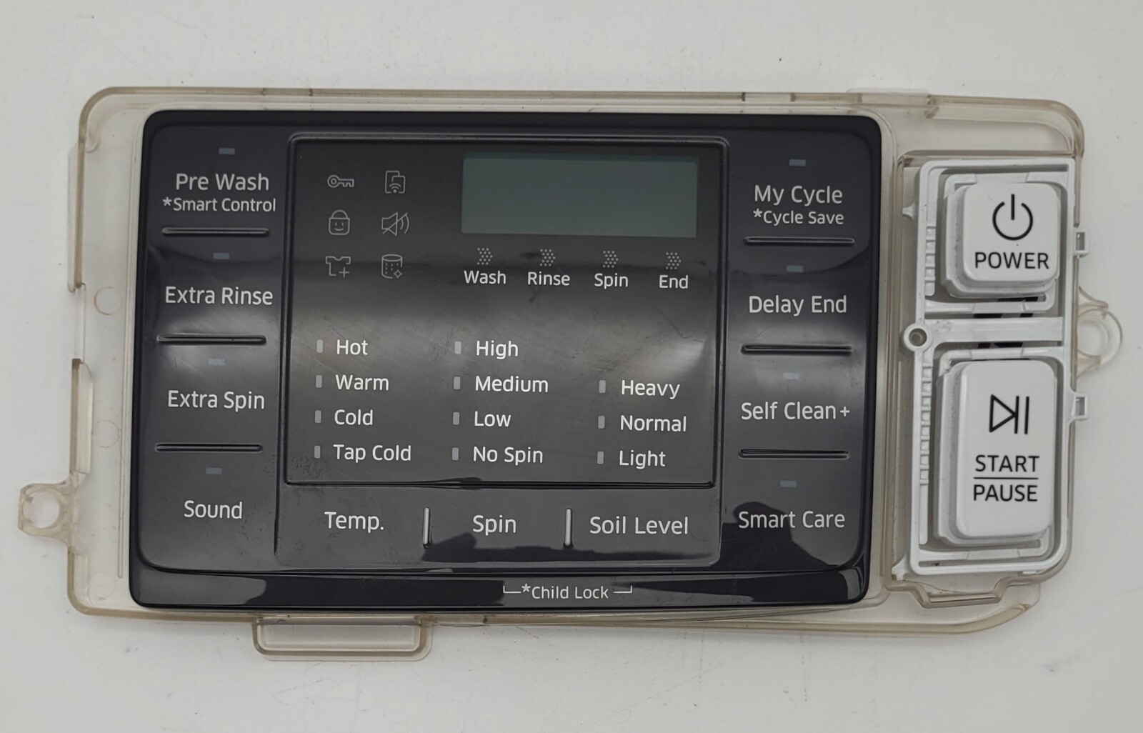 Genuine Washer Samsung Control Panel Part#DC64-03062X001 DC93-00376D