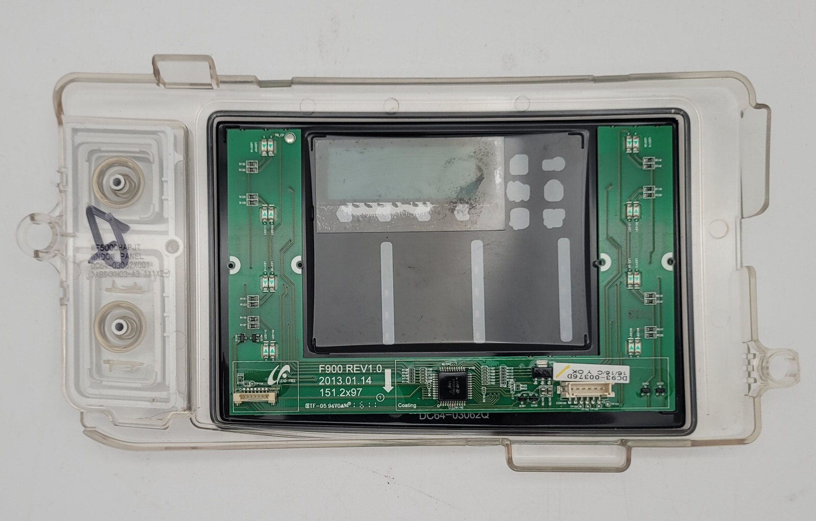 Genuine Washer Samsung Control Panel Part#DC64-03062X001 DC93-00376D
