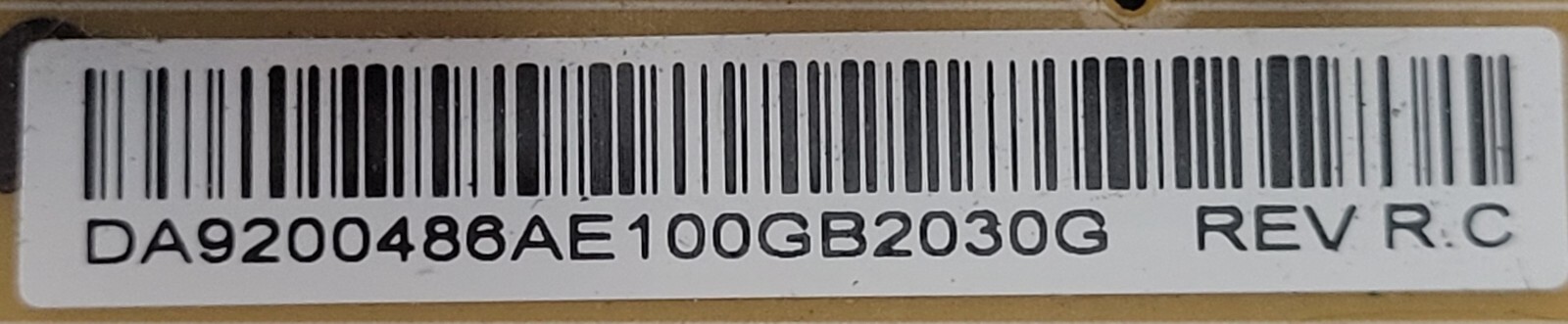 Genuine Refrigerator Samsung Circuit Board Part#DA9200486A