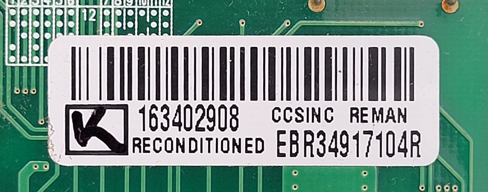 Genuine Refrigerator LG Circuit Board Part#EBR34917104R