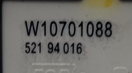 Genuine Washer Kenmore Selector Switch Part#W10701088