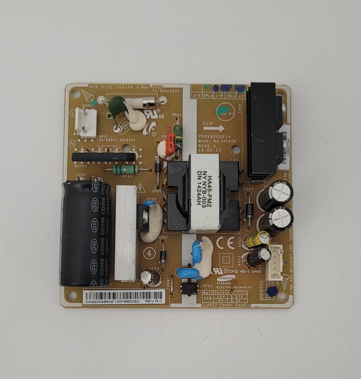 Genuine Refrigerator Samsung Circuit Board Part#DA9200486A