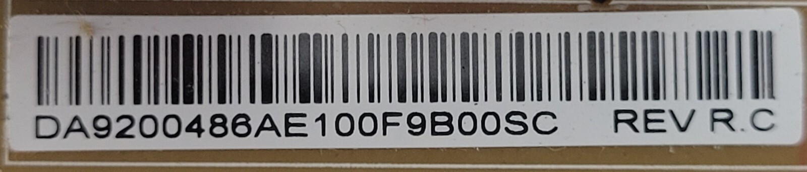 Genuine Refrigerator Samsung Circuit Board Part#DA9200486A