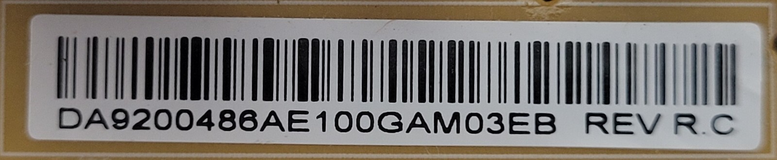 Genuine Refrigerator Samsung Circuit Board Part#DA9200486A