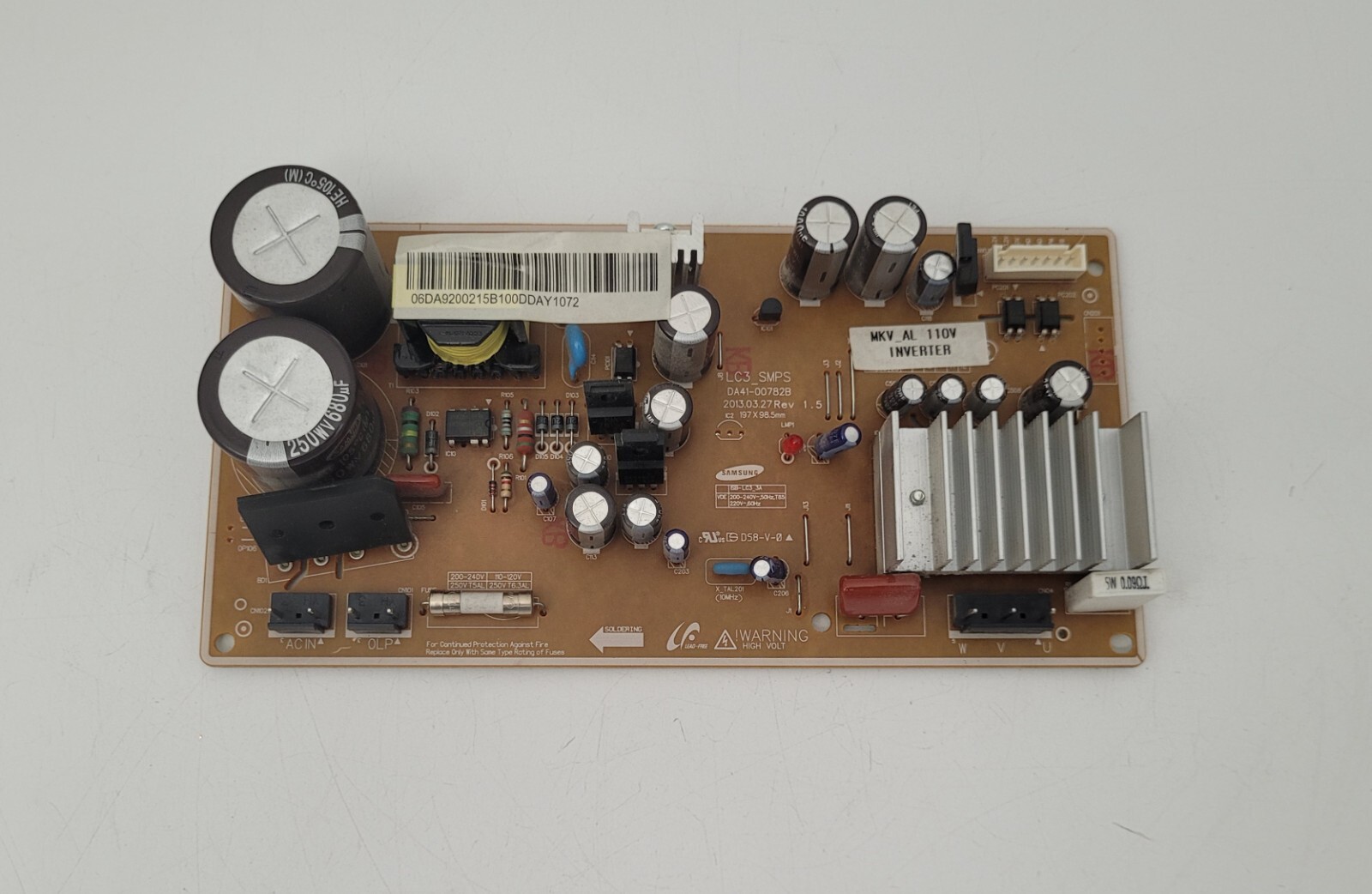 Genuine Refrigerator Samsung Circuit Board Part#DA9200215B