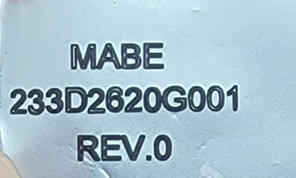 Genuine Washer/Dryer GE Selector Switch Set Part#233D2620G001