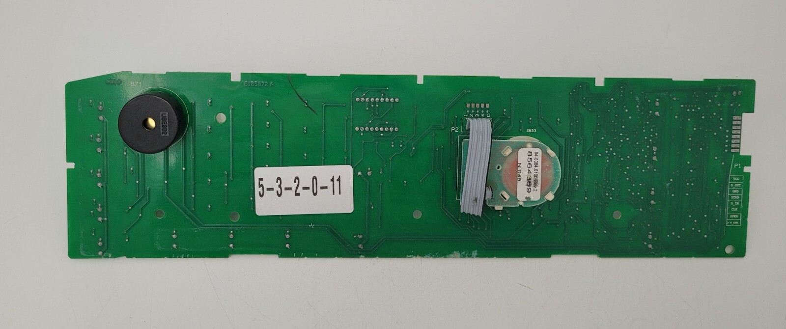 Genuine Washer Whirlpool Circuit Board Part#8564373