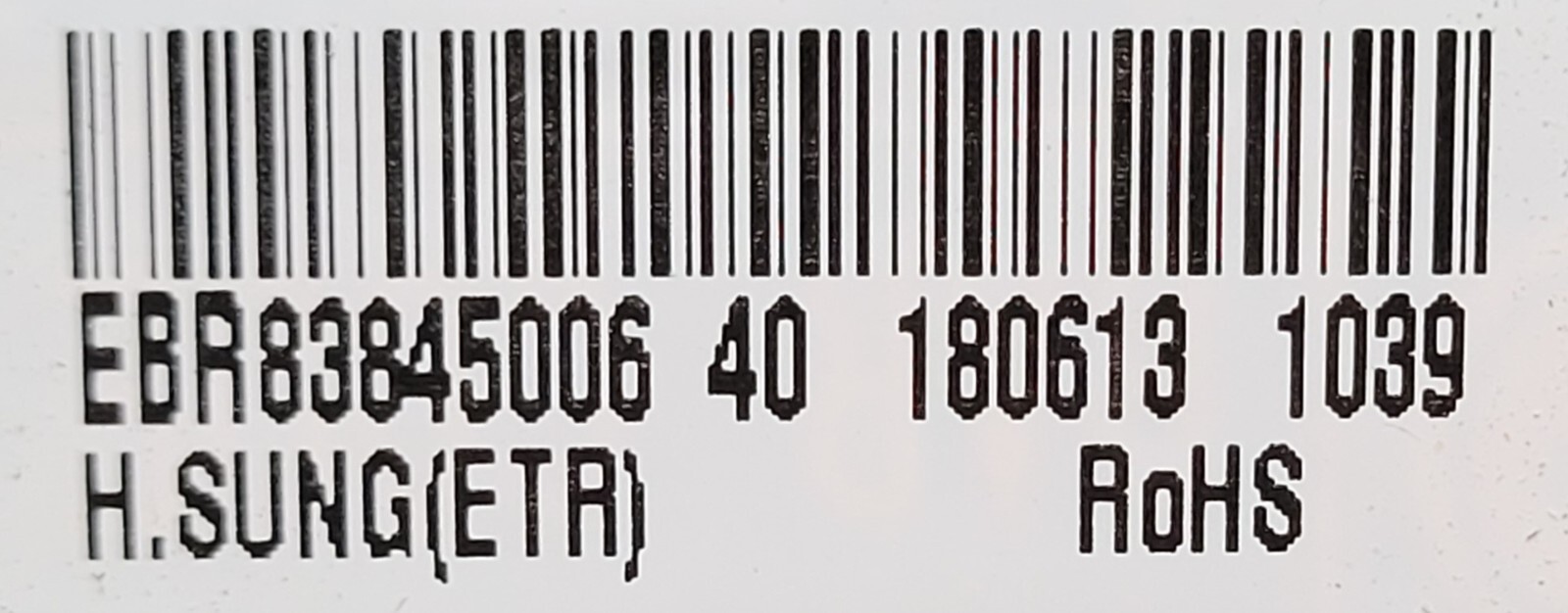 Genuine Refrigerator Kenmore Circuit Board Part#EBR83845006