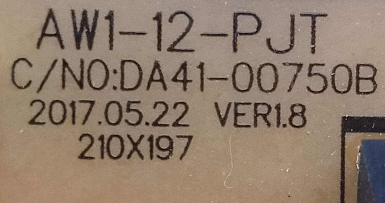 Genuine Refrigerator Samsung Circuit Board Part#DA9402663F