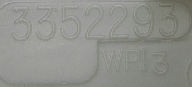 Genuine Washer Whirlpool Drain Pump Part#3352293