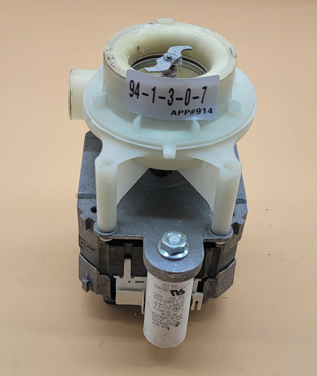 Genuine Dishwasher GE Pump & Motor Part#165D5800P001