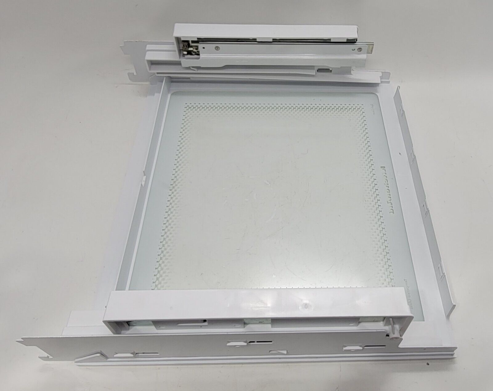 Genuine Refrigerator Kitchen Aid Snack Pan Shelf Part#2301566