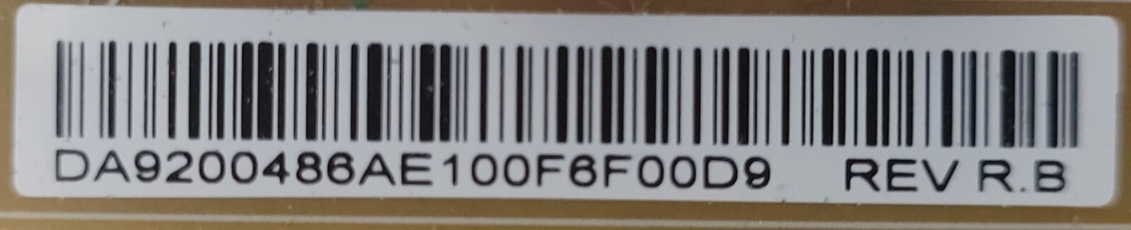 Genuine Refrigerator Samsung Circuit Board Part#DA9200486A