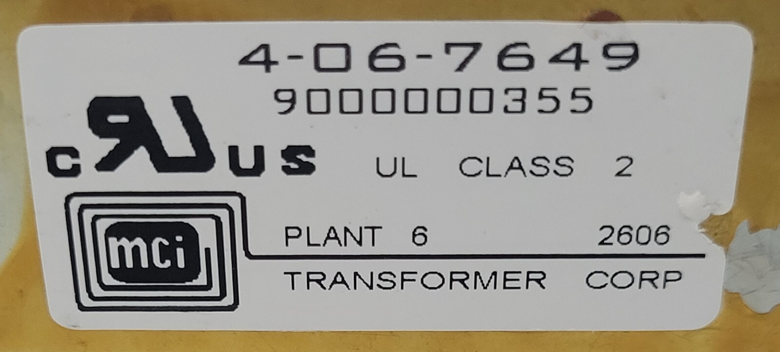 Genuine Dryer Maytag Transformer Part#04-06-7649