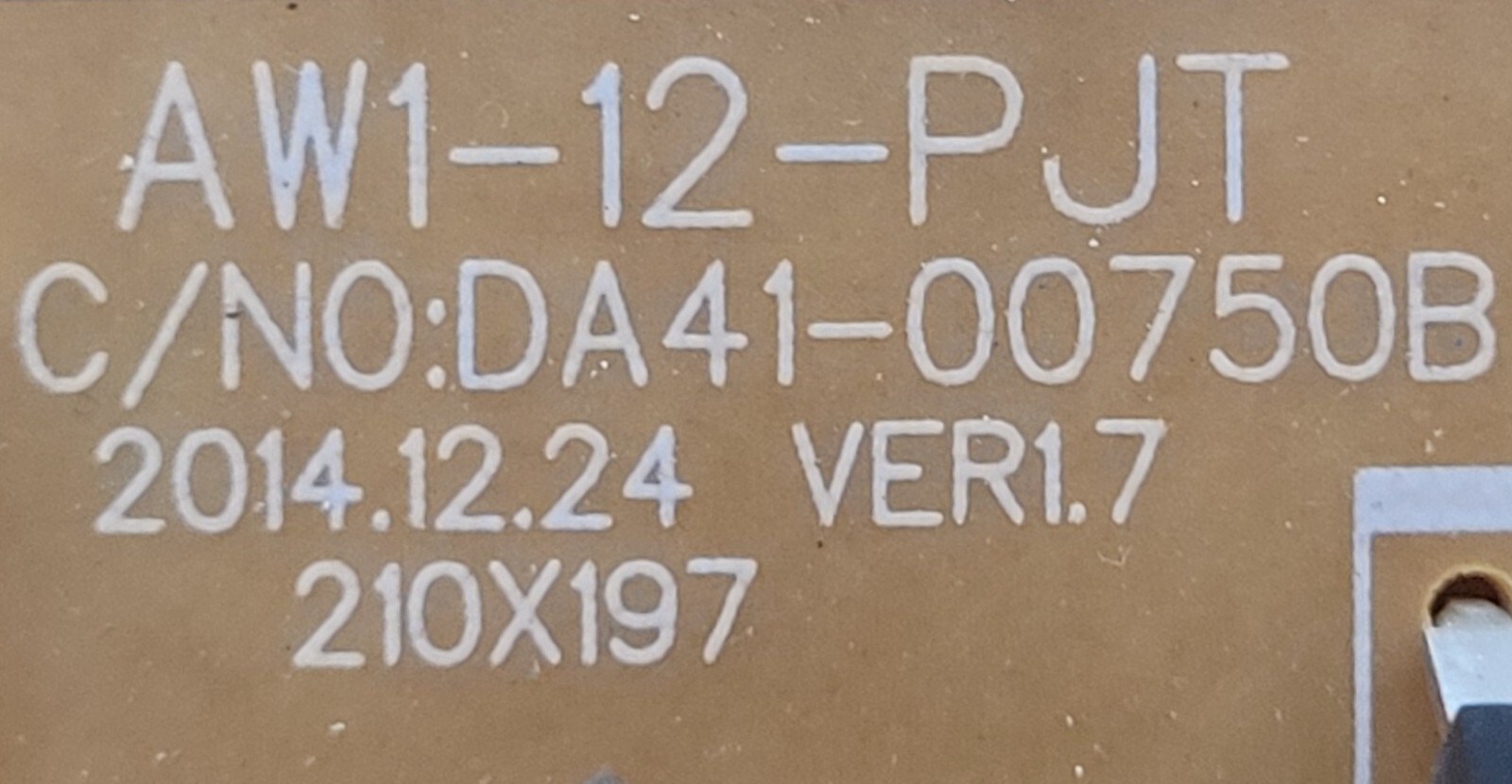 Genuine Refrigerator Samsung Circuit Board Part#DA9402679B
