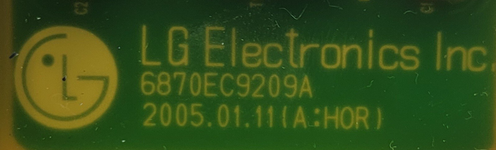 Genuine Dryer LG Noise Filter Part#6201EC3002A