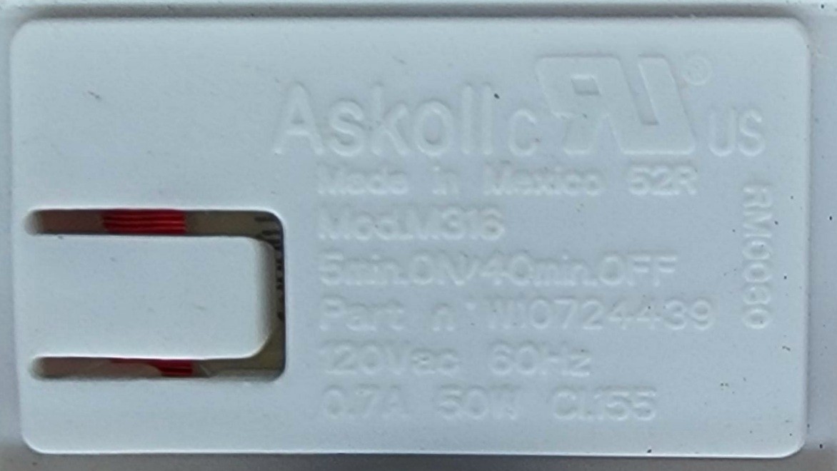 Genuine Dishwasher Kitchen Aid Drain Pump Part#W10724439