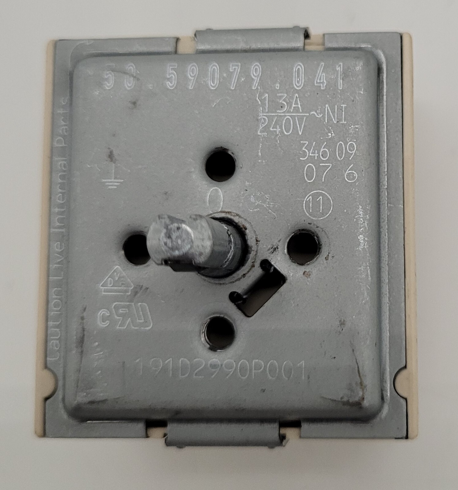 Genuine Stove GE Infinite Switch Part#191D2990P001
