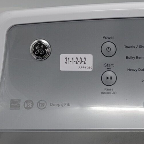 Genuine Washer GE Control Panel w/Board Part#290D2120P050 290D1525G004