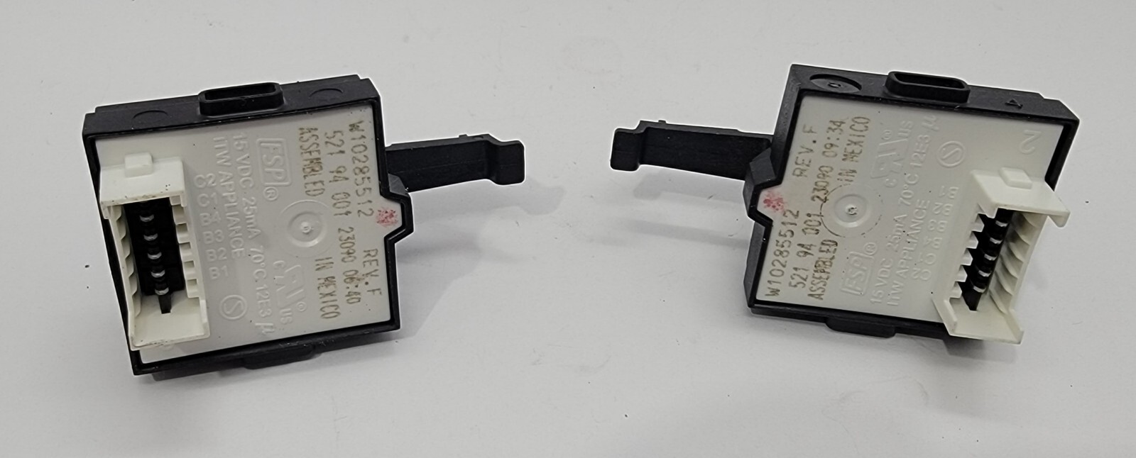 Genuine Washer Whirlpool Selector Switch Set Part#W10285518