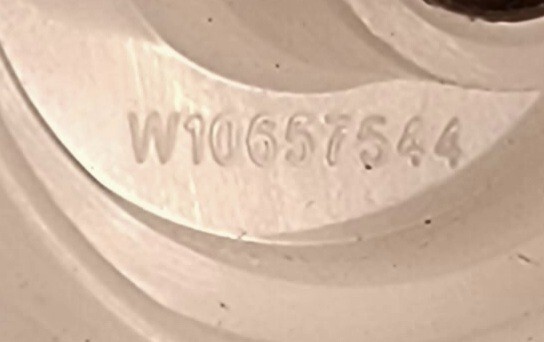 Genuine Washer Whirlpool Knob Part#W10657544