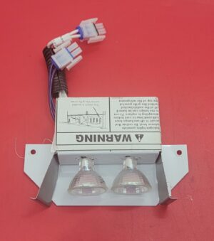 Genuine Refrigerator GE Light Bulb Housing Part#WR02X11223