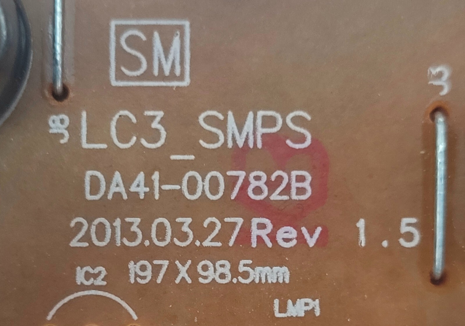 Genuine Refrigerator Samsung Circuit Board Part#DA9200215C