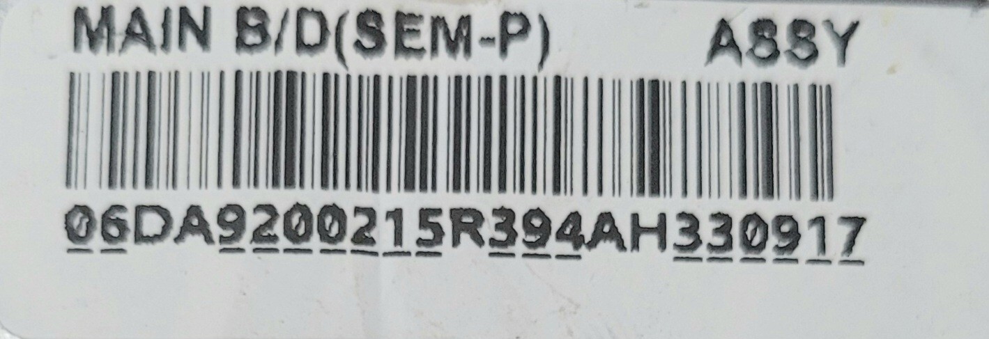 Genuine Refrigerator Samsung Circuit Board Part#DA9200215R
