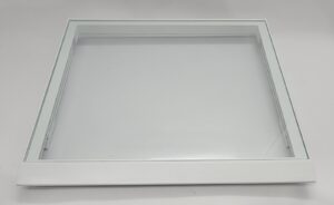 Genuine Refrigerator Whirlpool Crisper Cover w/Glass Part#2217123