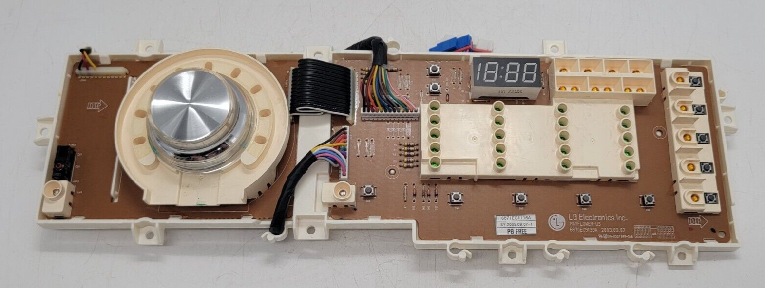 Genuine Washer LG Control Board Part#6871EC1116A