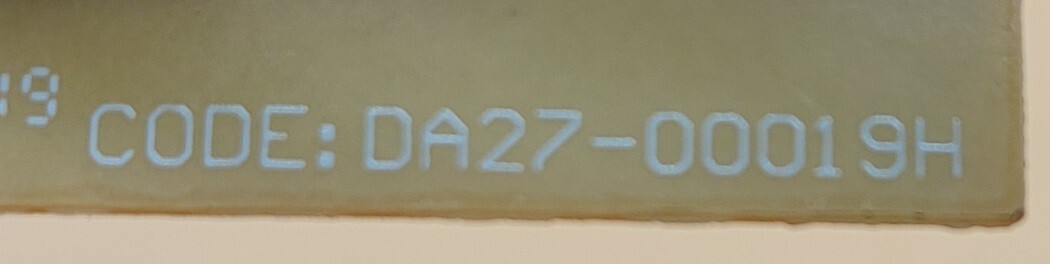 Genuine Refrigerator Whirlpool Noise Filter Part#DA27-00019H