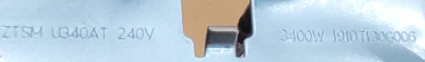 Genuine Double Oven GE Broil Element Part#191D7130G006