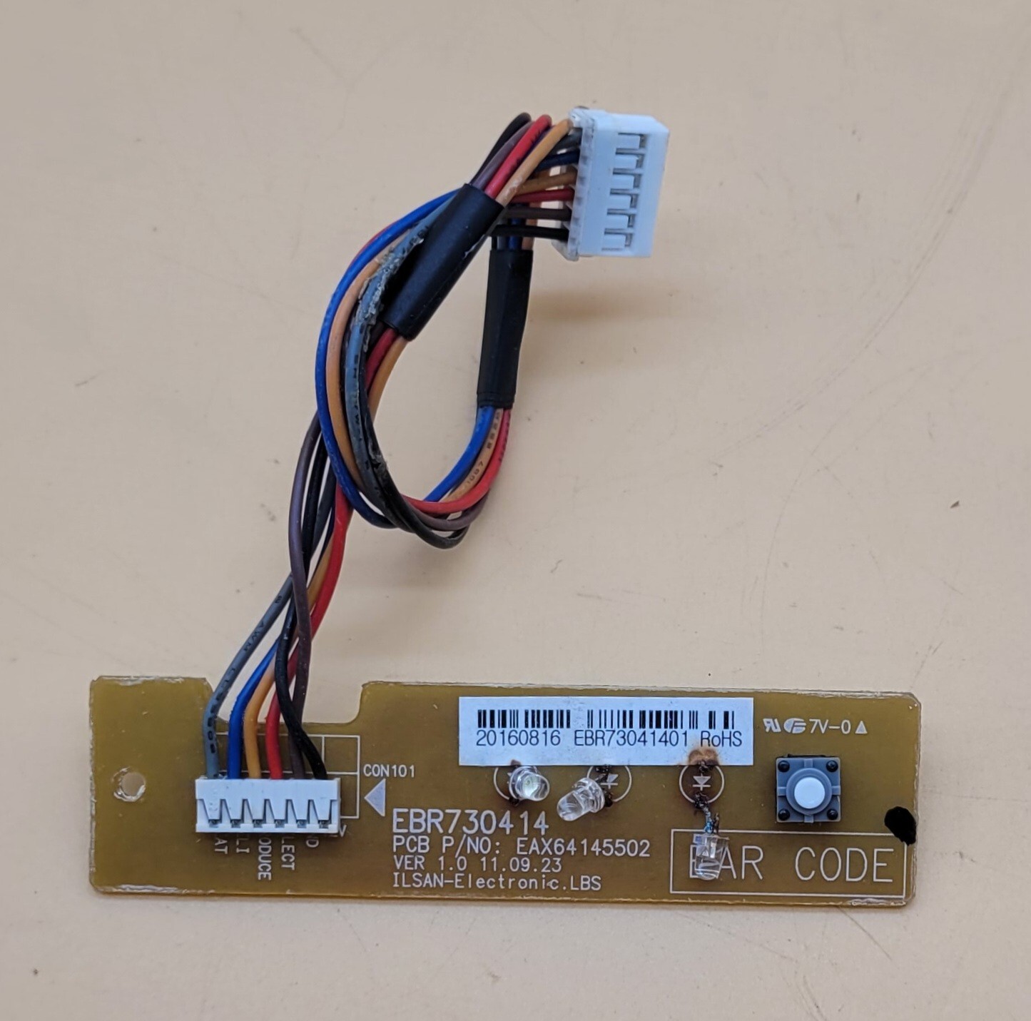 Genuine Refrigerator LG LED Board Part#EBR730414