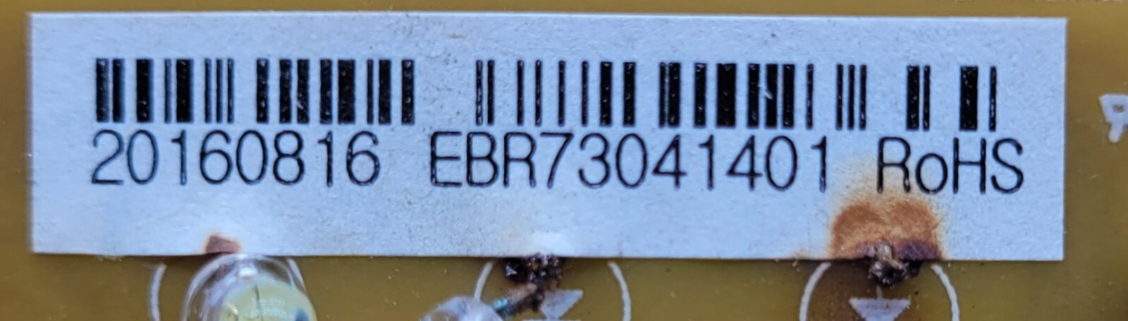 Genuine Refrigerator LG LED Board Part#EBR730414