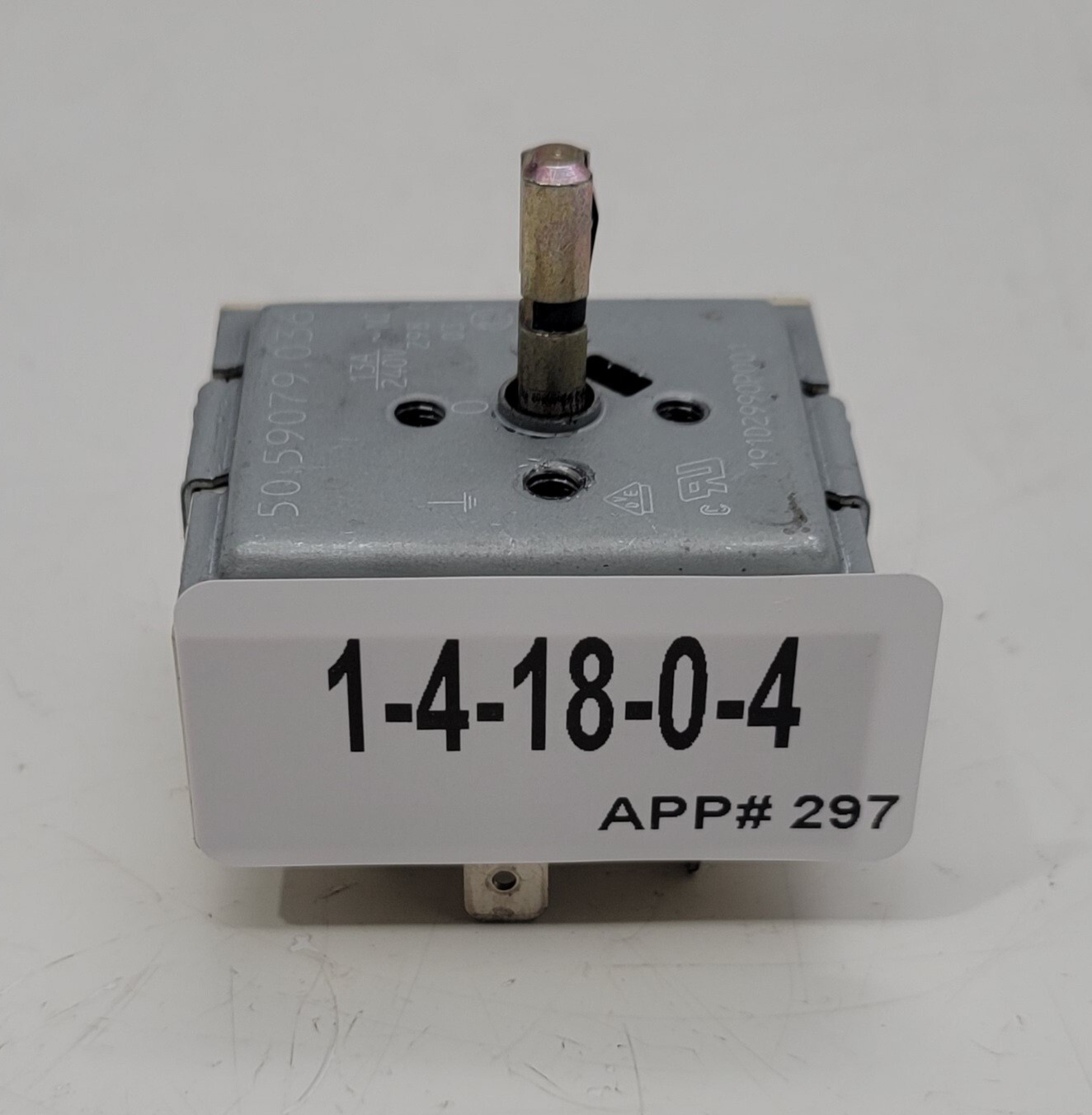 Genuine Oven GE Infinite Switch Part#191D2990P001