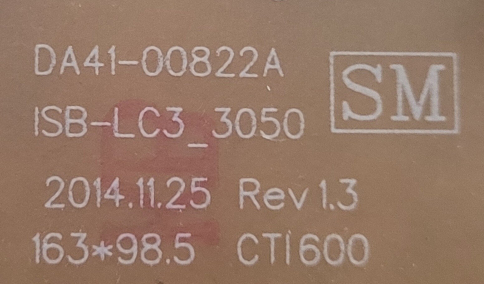 Genuine Refrigerator Samsung Circuit Board Part#DA9200483B