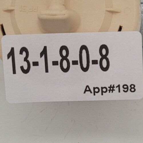 Genuine Washer LG Pressure Switch Part#6600FA1704