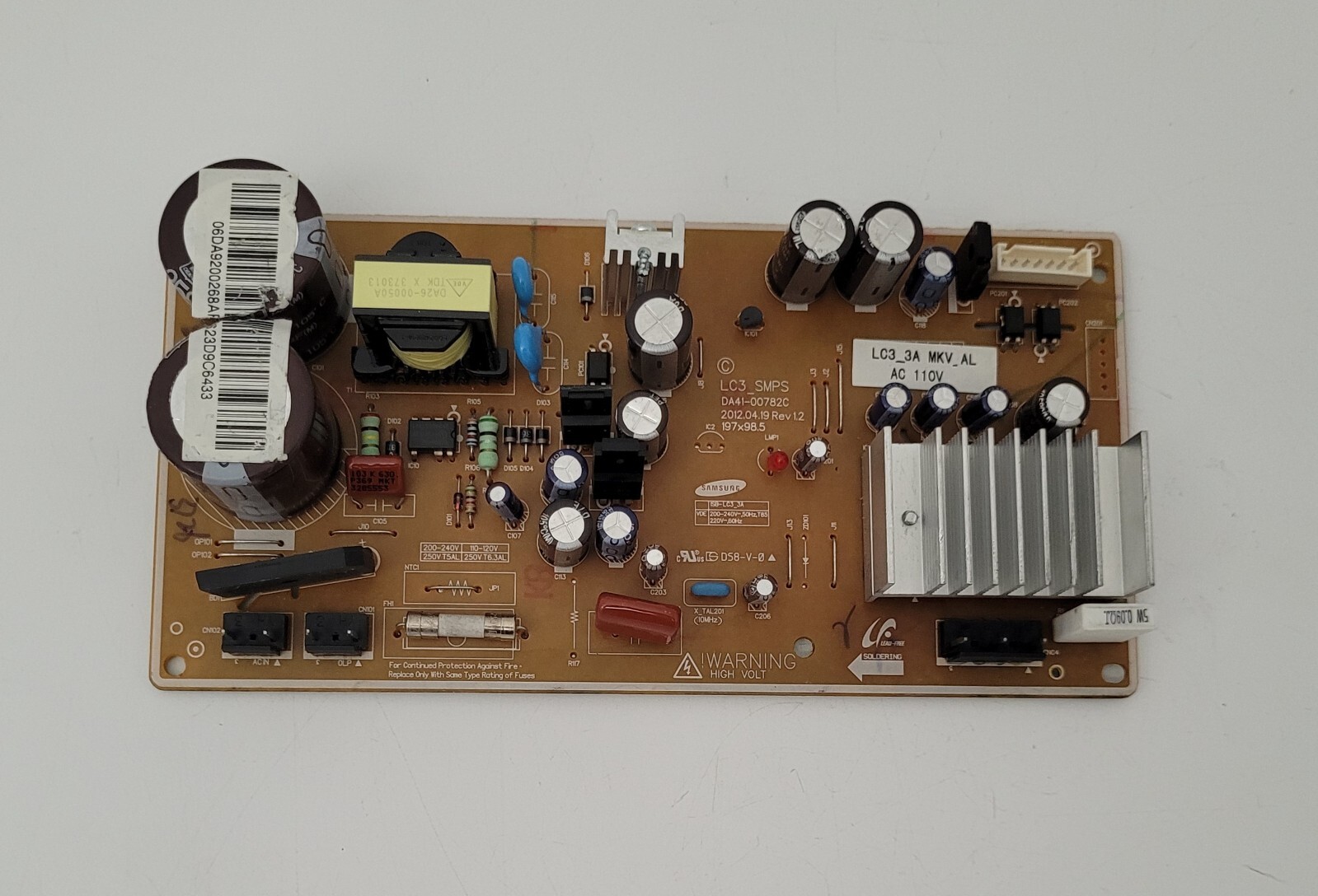 Genuine Refrigerator Samsung Circuit Board Part#DA9200268A