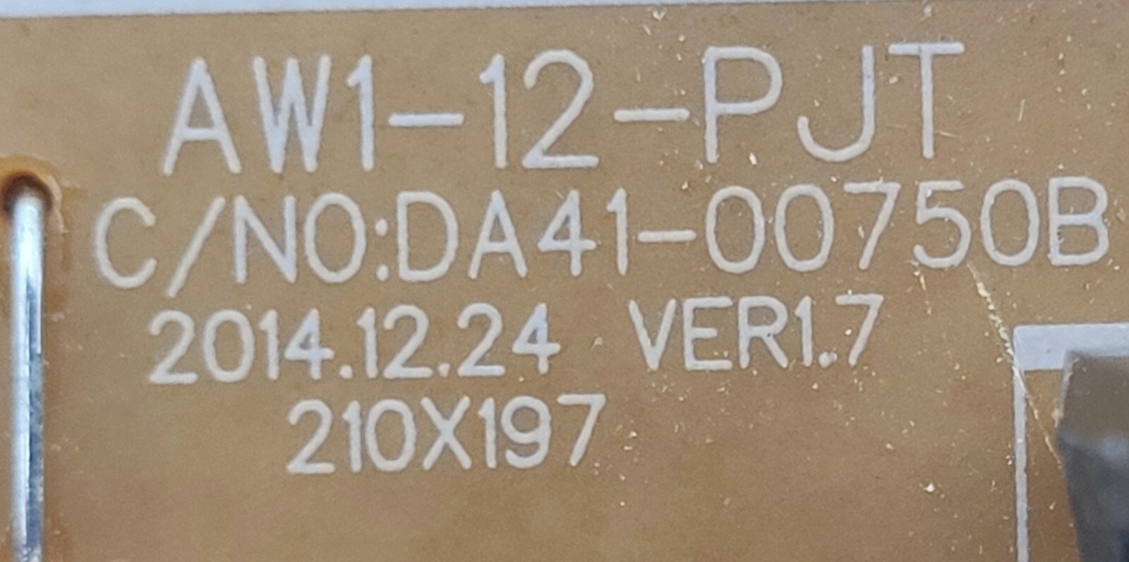 Genuine Refrigerator Samsung Circuit Board Part#DA9200384L