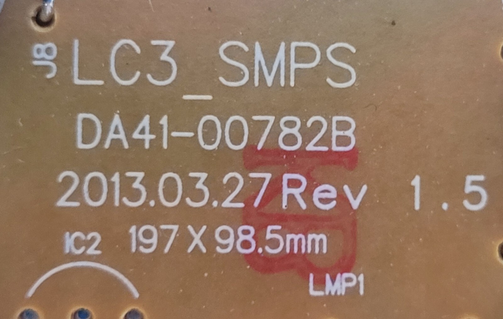 Genuine Refrigerator Samsung Circuit Board Part#DA9200215R