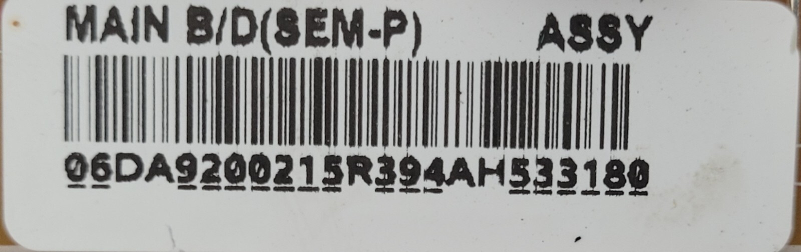 Genuine Refrigerator Samsung Circuit Board Part#DA9200215R