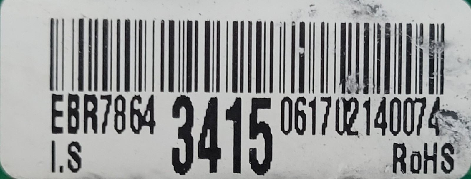 Genuine Refrigerator LG Circuit Board Part#EBR78643415