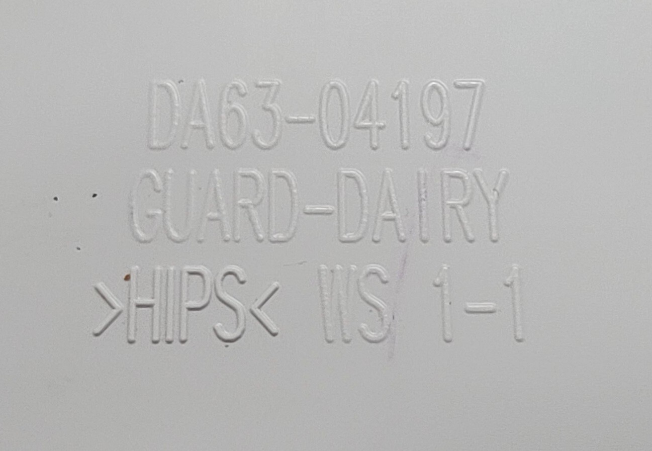 Genuine Refrigerator Samsung Dairy Bin Part#DA63-04197