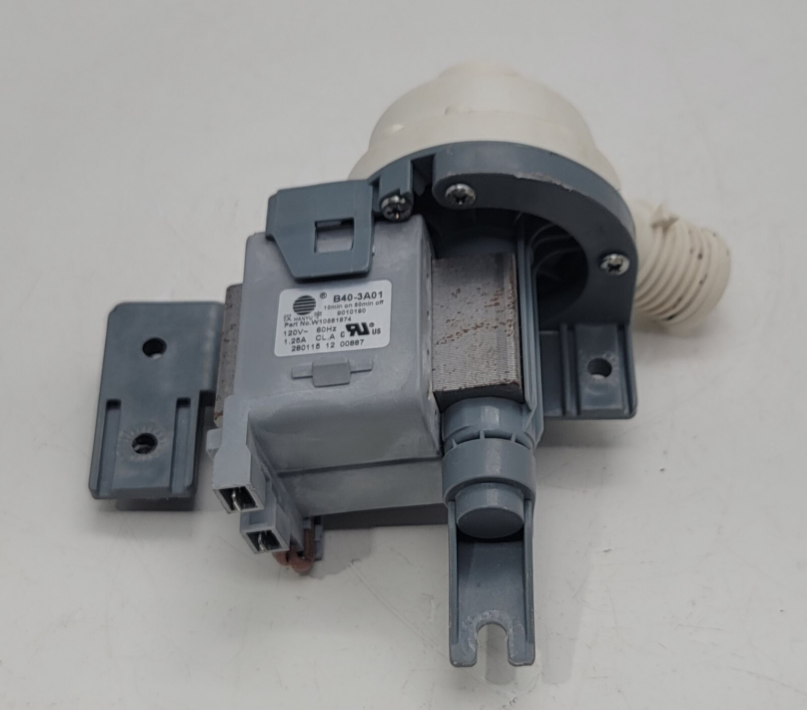 Genuine Washer Kenmore Drain Pump Part#W10581874