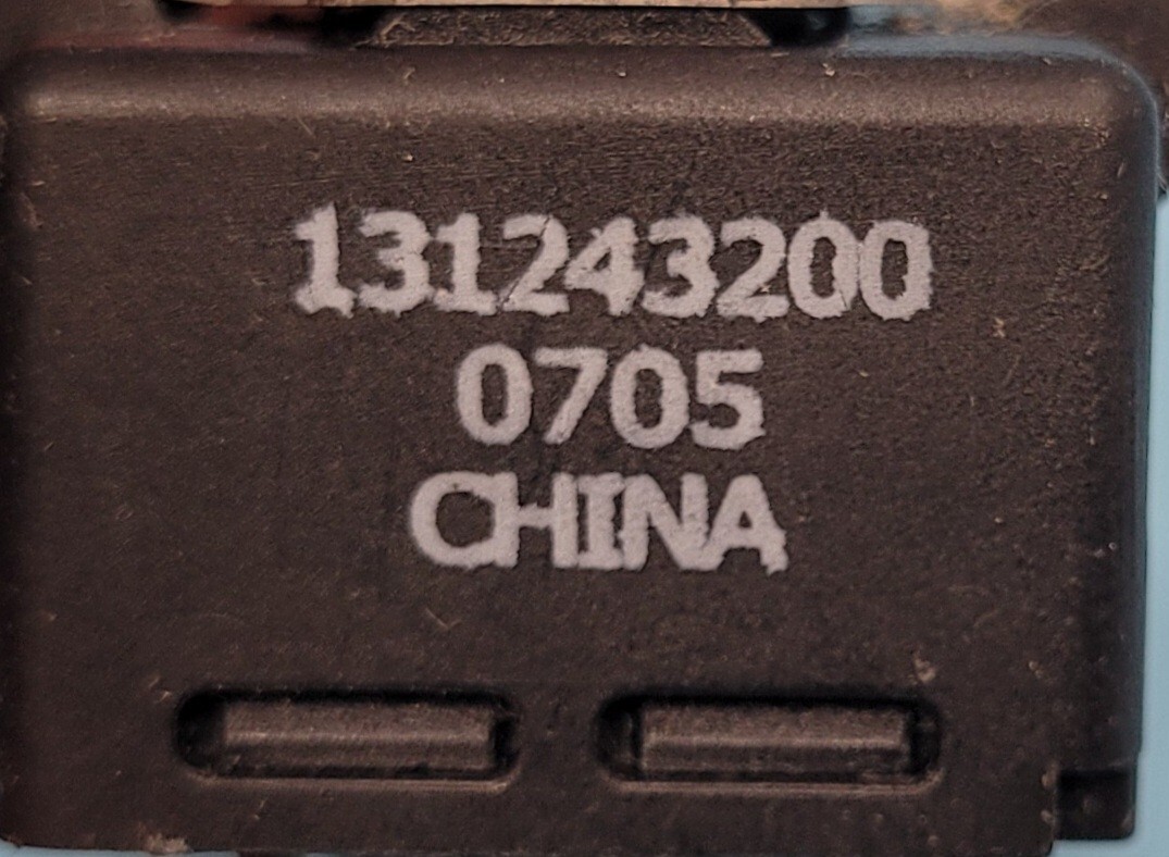 Genuine Dryer Frigidaire Selector Switch Part#131243200