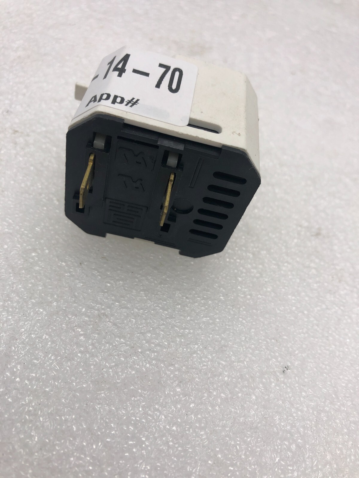 Genuine GE Dryer Buzzer Switch part#254C1032P001